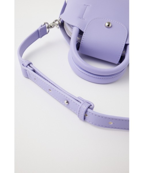 MOUSSY（マウジー）の「DOME SHOULDER バッグ（ショルダーバッグ・レディース・ブラック/パープル・FREE）」の18枚目の写真