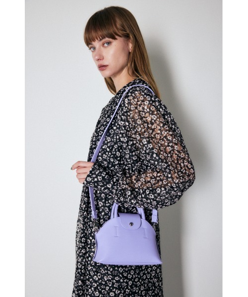 MOUSSY（マウジー）の「DOME SHOULDER バッグ（ショルダーバッグ・レディース・ブラック/パープル・FREE）」の22枚目の写真