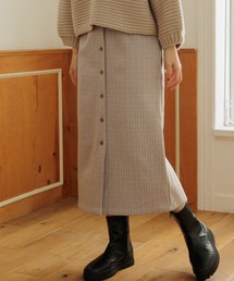 flower | フラッフチェックスカート(スカート)