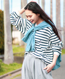 CHUMS | 【CHUMS By JOURNAL STANDARD】別注ブービーロゴ L/S Tシャツ(Tシャツ/カットソー)