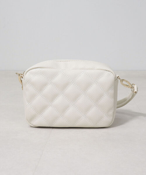 fredy emue（フレディエミュ）の「太ベルトキルトポシェット（ショルダーバッグ・レディース・キナリ/ブラック・FREE）」の5枚目の写真