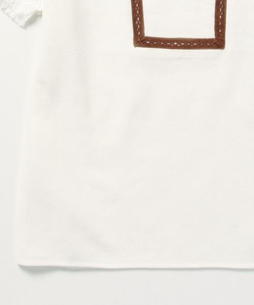 B:MING by BEAMS（ビーミングバイビームス）の「ビーミング by ビームス / フリンジブラウス（シャツ/ブラウス・レディース・ホワイト/ライトグレー・ONE SIZE）」の10枚目の写真