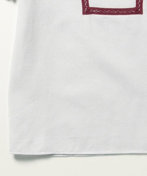 B:MING by BEAMS（ビーミングバイビームス）の「ビーミング by ビームス / フリンジブラウス（シャツ/ブラウス・レディース・ホワイト/ライトグレー・ONE SIZE）」の4枚目の写真