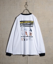 JOHN'S CLOSET | 【13】アニマルプリント リンガーTシャツ(Tシャツ/カットソー)
