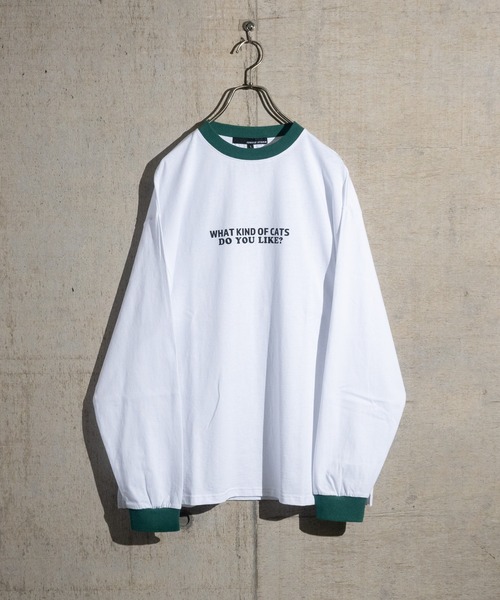 JOHN'S CLOSET(ジョンズクローゼット)の「【13】アニマルプリント リンガーTシャツ(Tシャツ/カットソー・メンズ・キャメル/ブラック/グリーン・LARGE/MEDIUM)」の5枚目の写真