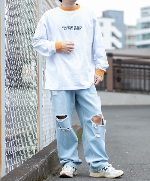 JOHN'S CLOSET(ジョンズクローゼット)の「【13】アニマルプリント リンガーTシャツ(Tシャツ/カットソー・メンズ・キャメル/ブラック/グリーン・LARGE/MEDIUM)」の17枚目の写真