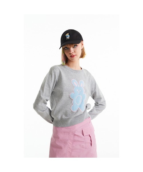 ★2024FW新作★KIRSH★WITTY BUNNY GRAPHIC DENIM BALL CAP Designer fashion, Seoul-fully created | W Concept
