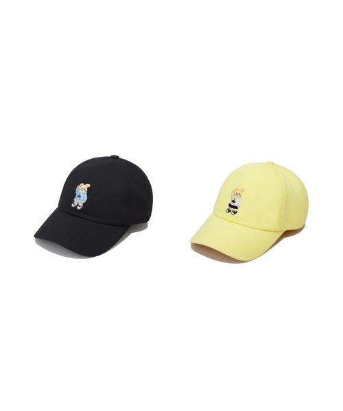 ☆韓国の人気☆【KIRSH】☆WITTY BUNNY MAKEUP POUC.H☆関税込☆ セール】KIRSH WITTYBUNNY EMBROIDERY CAP/キルシー ウィティー
