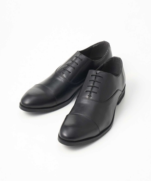 PR01.(ピーアールワン)の「Robe pleine 内羽根ストレートチップ(ドレスシューズ・メンズ・ブラック/ダークブラウン/キャメル・40/42/44)」の4枚目の写真