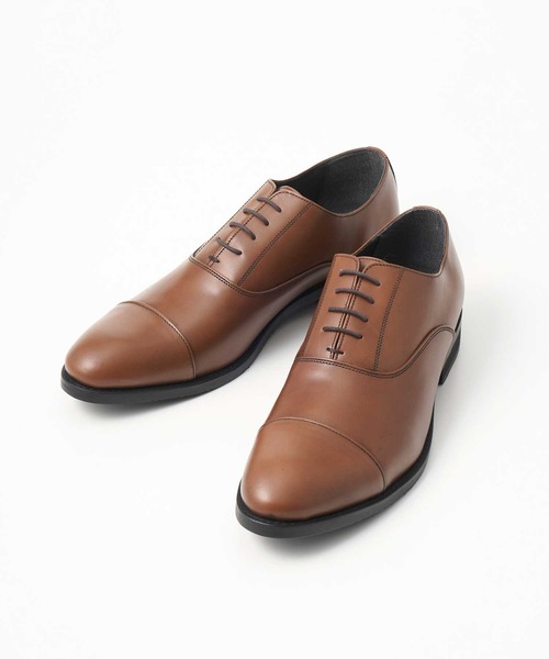 PR01.(ピーアールワン)の「Robe pleine 内羽根ストレートチップ(ドレスシューズ・メンズ・ブラック/ダークブラウン/キャメル・40/42/44)」の10枚目の写真