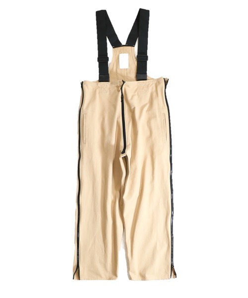 made in standard (メイドインスタンダード)の「MADE IN STANDARD / メイドインスタンダード TWILL SALOPETTE ツイルサロペット(ユニセックス)(つなぎ/オールインワン・メンズ・カーキ/ブラック・LARGE/MEDIUM/SMALL)」の9枚目の写真