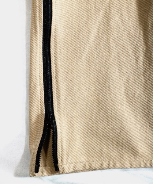 made in standard (メイドインスタンダード)の「MADE IN STANDARD / メイドインスタンダード TWILL SALOPETTE ツイルサロペット(ユニセックス)(つなぎ/オールインワン・メンズ・カーキ/ブラック・LARGE/MEDIUM/SMALL)」の3枚目の写真