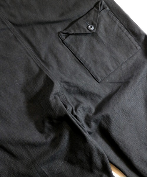 made in standard (メイドインスタンダード)の「MADE IN STANDARD / メイドインスタンダード TWILL SALOPETTE ツイルサロペット(ユニセックス)(つなぎ/オールインワン・メンズ・カーキ/ブラック・LARGE/MEDIUM/SMALL)」の12枚目の写真