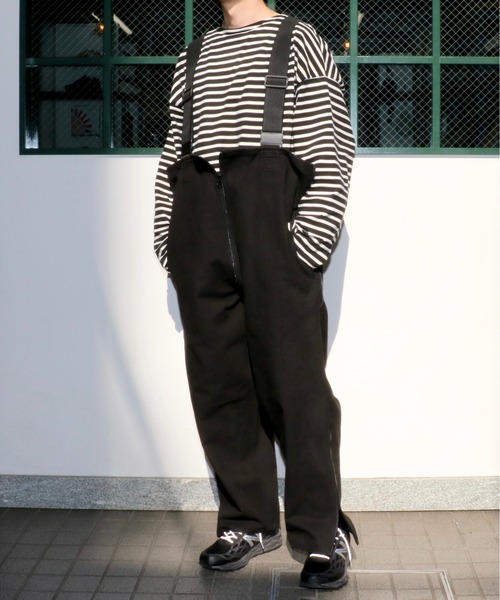 made in standard (メイドインスタンダード)の「MADE IN STANDARD / メイドインスタンダード TWILL SALOPETTE ツイルサロペット(ユニセックス)(つなぎ/オールインワン・メンズ・カーキ/ブラック・LARGE/MEDIUM/SMALL)」の22枚目の写真