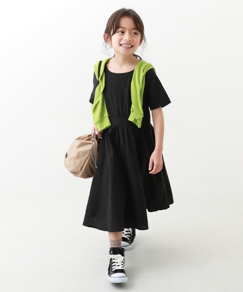 devirock（デビロック）の「バックスリットロングワンピース（ワンピース・キッズ・イエロー系その他/ピンク系その他/ブラック/その他4/その他5・100cm/110cm/120cm/130cm/140cm/150cm/160cm）」の15枚目の写真