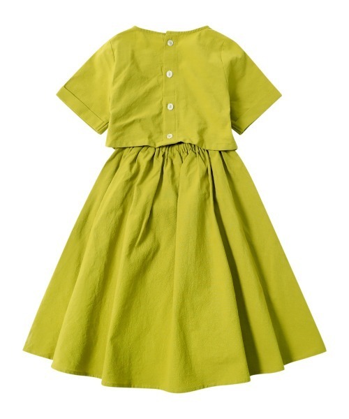 devirock（デビロック）の「バックスリットロングワンピース（ワンピース・キッズ・イエロー系その他/ピンク系その他/ブラック/その他4/その他5・100cm/110cm/120cm/130cm/140cm/150cm/160cm）」の9枚目の写真