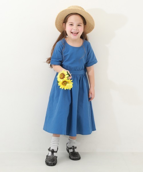 devirock（デビロック）の「バックスリットロングワンピース（ワンピース・キッズ・イエロー系その他/ピンク系その他/ブラック/その他4/その他5・100cm/110cm/120cm/130cm/140cm/150cm/160cm）」の18枚目の写真