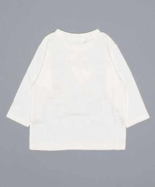 Noeil aime BeBe（ノイユエイムベベ）の「Noeil aime BeBe/キャンプ プリント 長袖 Tシャツ (80~130cm)（Tシャツ/カットソー・キッズ・ホワイト/グレー・80/110/90/100/130/120）」の21枚目の写真
