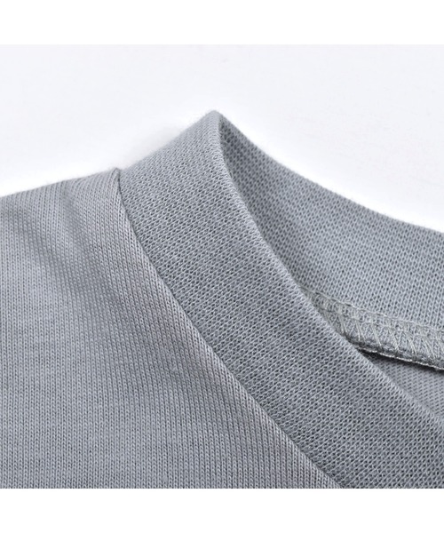 Noeil aime BeBe（ノイユエイムベベ）の「Noeil aime BeBe/キャンプ プリント 長袖 Tシャツ (80~130cm)（Tシャツ/カットソー・キッズ・ホワイト/グレー・80/110/90/100/130/120）」の4枚目の写真