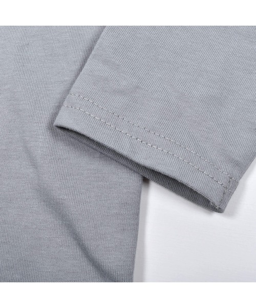 Noeil aime BeBe（ノイユエイムベベ）の「Noeil aime BeBe/キャンプ プリント 長袖 Tシャツ (80~130cm)（Tシャツ/カットソー・キッズ・ホワイト/グレー・80/110/90/100/130/120）」の14枚目の写真