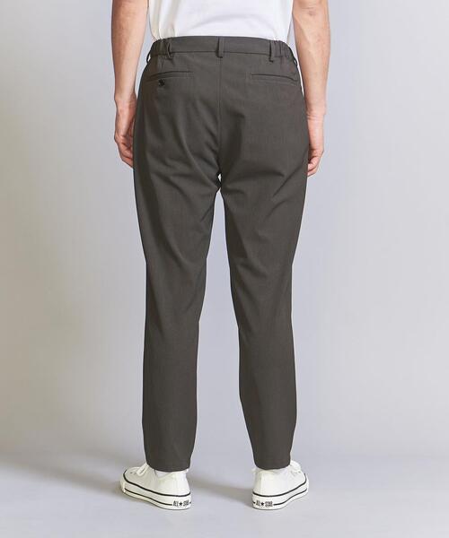 BEAUTY&YOUTH UNITED ARROWS(ビューティーアンドユースユナイテッドアローズ)の「リサイクル カルゼ 1プリーツ テーパード パンツ【セットアップ対応】(スラックス・メンズ・ブラック/オリーブ/ネイビー・S/M/XL/L)」の15枚目の写真