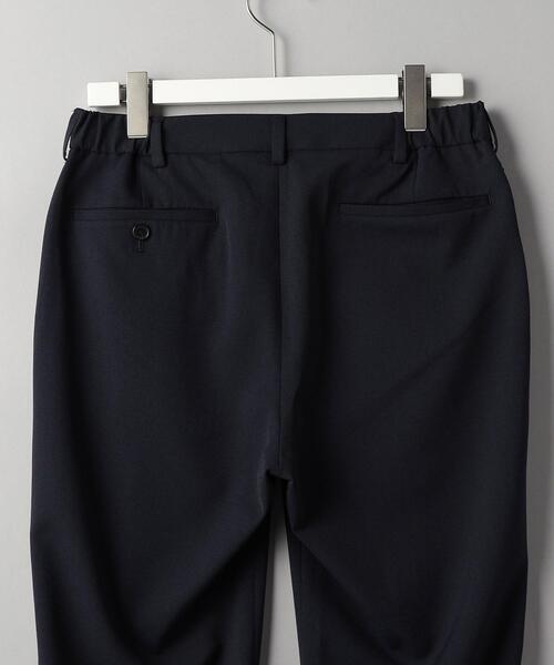 BEAUTY&YOUTH UNITED ARROWS(ビューティーアンドユースユナイテッドアローズ)の「リサイクル カルゼ 1プリーツ テーパード パンツ【セットアップ対応】(スラックス・メンズ・ブラック/オリーブ/ネイビー・S/M/XL/L)」の17枚目の写真
