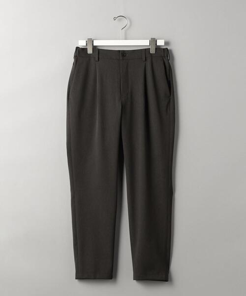 BEAUTY&YOUTH UNITED ARROWS(ビューティーアンドユースユナイテッドアローズ)の「リサイクル カルゼ 1プリーツ テーパード パンツ【セットアップ対応】(スラックス・メンズ・ブラック/オリーブ/ネイビー・S/M/XL/L)」の18枚目の写真