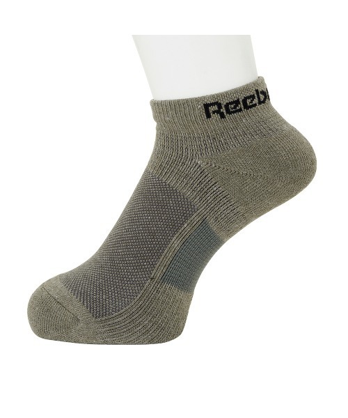 Reebok（リーボック）の「Reebok/リーボック ソックス くるぶし丈 3足組　足底パイル仕様（ソックス/靴下・レディース・その他1・23-25）」の2枚目の写真
