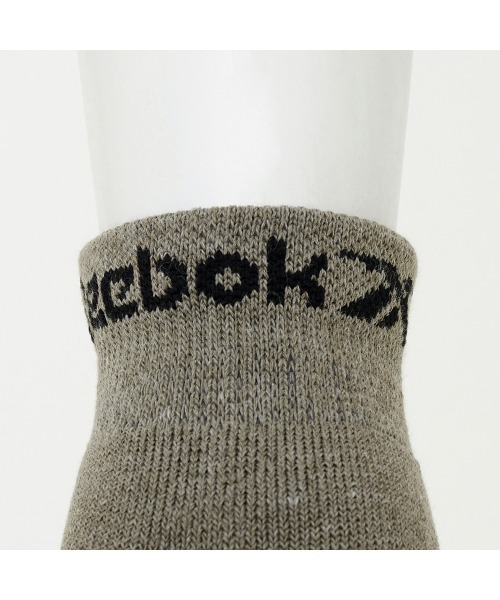 Reebok（リーボック）の「Reebok/リーボック ソックス くるぶし丈 3足組　足底パイル仕様（ソックス/靴下・レディース・その他1・23-25）」の4枚目の写真