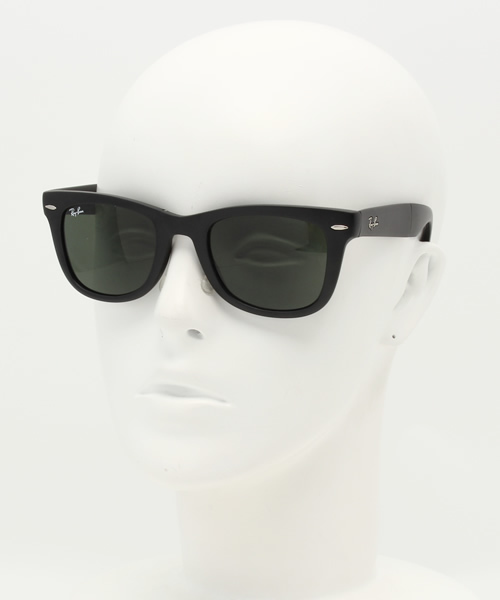 Ray-Ban（レイバン）の「Ray-Ban / WAYFARER FOLDING CLASSIC（サングラス・メンズ・ブラック系その他/ブラック・ONE SIZE）」の6枚目の写真