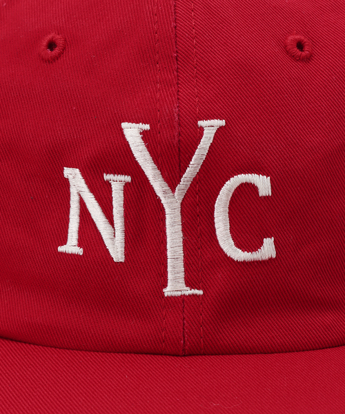 U by SPICK&SPAN（ユーバイスピックアンドスパン）の「【COOPERSTOWN BALL CAP】NYC Embroidary（キャップ・レディース・ブラック/レッド/アイボリー・FREE）」の10枚目の写真