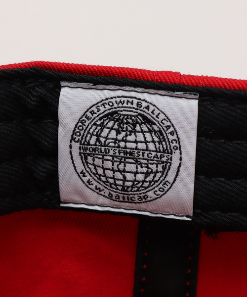 U by SPICK&SPAN（ユーバイスピックアンドスパン）の「【COOPERSTOWN BALL CAP】NYC Embroidary（キャップ・レディース・ブラック/レッド/アイボリー・FREE）」の12枚目の写真