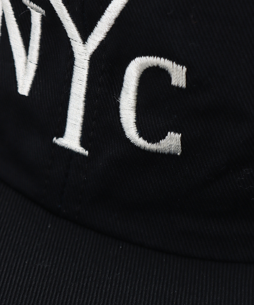 U by SPICK&SPAN（ユーバイスピックアンドスパン）の「【COOPERSTOWN BALL CAP】NYC Embroidary（キャップ・レディース・ブラック/レッド/アイボリー・FREE）」の14枚目の写真