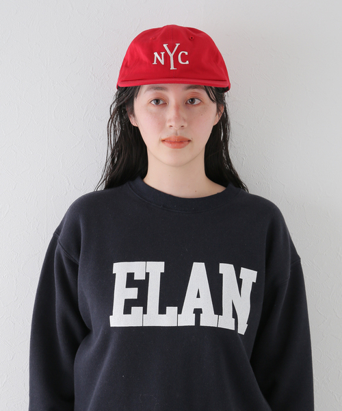 U by SPICK&SPAN（ユーバイスピックアンドスパン）の「【COOPERSTOWN BALL CAP】NYC Embroidary（キャップ・レディース・ブラック/レッド/アイボリー・FREE）」の17枚目の写真