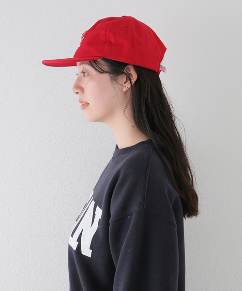 U by SPICK&SPAN（ユーバイスピックアンドスパン）の「【COOPERSTOWN BALL CAP】NYC Embroidary（キャップ・レディース・ブラック/レッド/アイボリー・FREE）」の18枚目の写真