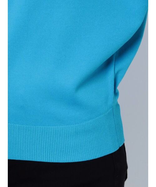 ELENDEEK（エレンディーク）の「ベーシッククルーネックカーディガン（カーディガン/ボレロ・レディース・ブラック/オフホワイト/ブルー・FREE）」の21枚目の写真