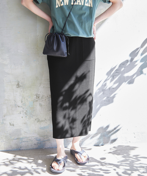 ウォッシャブルニットスカート（スカート）｜SLOBE IENA