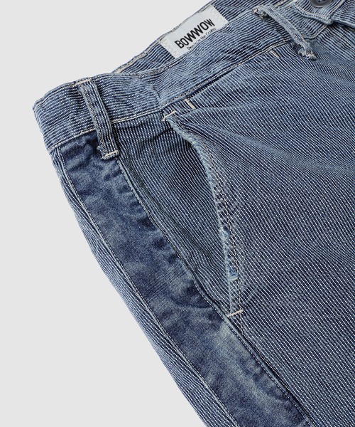 BOW WOW（バウワウ）の「SIDE LINE TROUSERS（デニムパンツ・メンズ・ブルー系その他・XL/M/L）」の4枚目の写真
