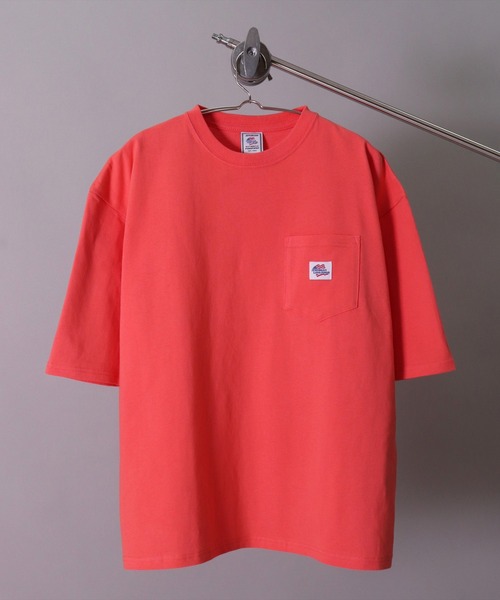 JEMORGAN(ジェーイーモーガン)の「(LK)【JEMORGAN】ミニワッペン ポケット付き Tシャツ(Tシャツ/カットソー・メンズ・オフホワイト/ダークグリーン/ブラック/コーラルピンク・MEDIUM/LARGE/X-LARGE)」の4枚目の写真