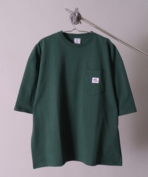 (LK)【JEMORGAN】ミニワッペン ポケット付き Tシャツ