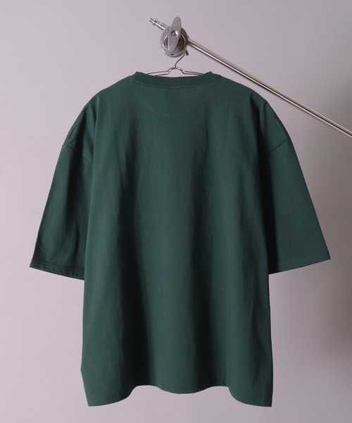 JEMORGAN(ジェーイーモーガン)の「(LK)【JEMORGAN】ミニワッペン ポケット付き Tシャツ(Tシャツ/カットソー・メンズ・オフホワイト/ダークグリーン/ブラック/コーラルピンク・MEDIUM/LARGE/X-LARGE)」の21枚目の写真
