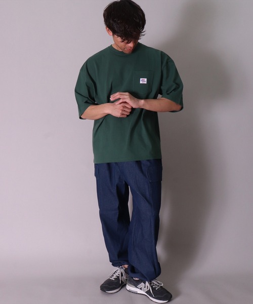 JEMORGAN(ジェーイーモーガン)の「(LK)【JEMORGAN】ミニワッペン ポケット付き Tシャツ(Tシャツ/カットソー・メンズ・オフホワイト/ダークグリーン/ブラック/コーラルピンク・MEDIUM/LARGE/X-LARGE)」の16枚目の写真