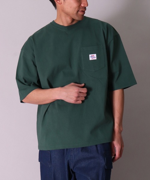 JEMORGAN(ジェーイーモーガン)の「(LK)【JEMORGAN】ミニワッペン ポケット付き Tシャツ(Tシャツ/カットソー・メンズ・オフホワイト/ダークグリーン/ブラック/コーラルピンク・MEDIUM/LARGE/X-LARGE)」の15枚目の写真