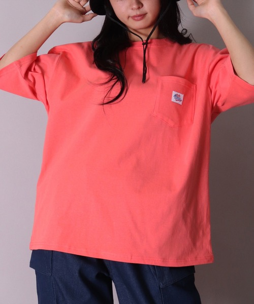 JEMORGAN(ジェーイーモーガン)の「(LK)【JEMORGAN】ミニワッペン ポケット付き Tシャツ(Tシャツ/カットソー・メンズ・オフホワイト/ダークグリーン/ブラック/コーラルピンク・MEDIUM/LARGE/X-LARGE)」の13枚目の写真