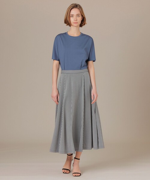 MACKINTOSH LONDON（マッキントッシュ ロンドン）の「【The Essential Collection】プレーティング天竺リラックスＴシャツ（Tシャツ/カットソー・レディース・オフホワイト/グリーン系その他3/ネイビー/ライトブルー/ベージュ・38）」の19枚目の写真