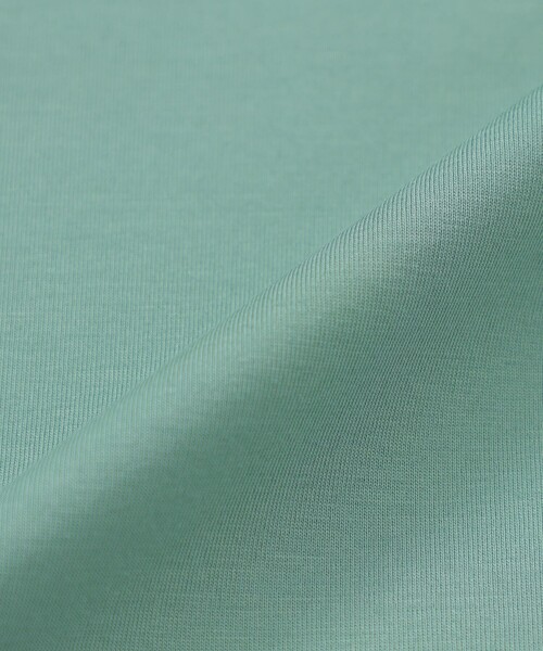 MACKINTOSH LONDON（マッキントッシュ ロンドン）の「【The Essential Collection】プレーティング天竺リラックスＴシャツ（Tシャツ/カットソー・レディース・オフホワイト/グリーン系その他3/ネイビー/ライトブルー/ベージュ・38）」の7枚目の写真