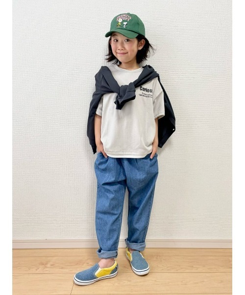 MPS(エムピーエス)の「【接触冷感】【MPS】サラサラデニムイージーパンツ / 吸水速乾(デニムパンツ・キッズ・ダークインディゴブルー/ライトインディゴブルー・130/140/120/150/160/110)」の15枚目の写真