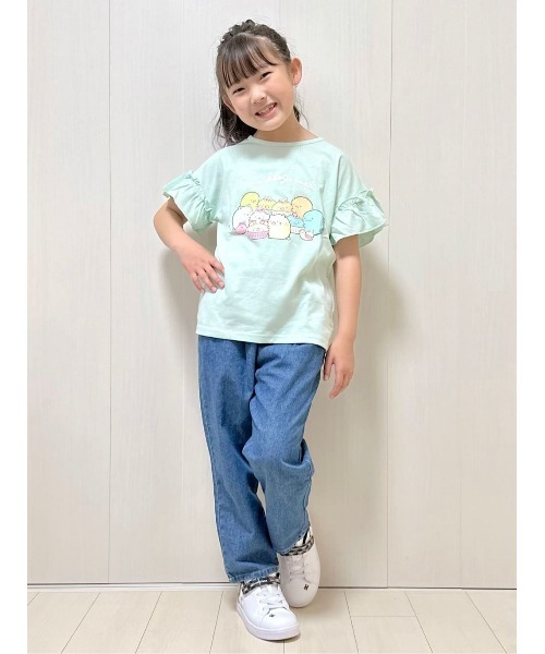 MPS(エムピーエス)の「【接触冷感】【MPS】サラサラデニムイージーパンツ / 吸水速乾(デニムパンツ・キッズ・ダークインディゴブルー/ライトインディゴブルー・130/140/120/150/160/110)」の22枚目の写真