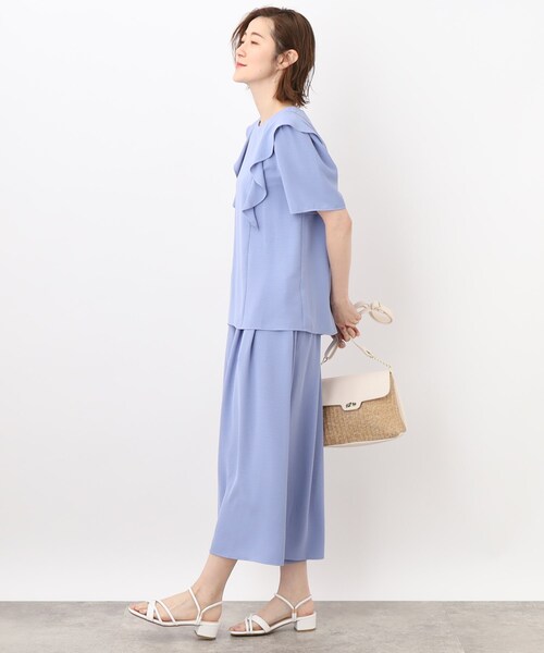 grove（グローブ）の「◆【サンダルにも!ミュールにも!嬉しい2WAY仕様!】クロスベルト2WAYサンダル（サンダル・レディース・アイボリー/ゴールド/ブラック・35/45）」の17枚目の写真