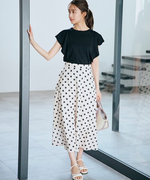 grove（グローブ）の「◆【サンダルにも!ミュールにも!嬉しい2WAY仕様!】クロスベルト2WAYサンダル（サンダル・レディース・アイボリー/ゴールド/ブラック・35/45）」の20枚目の写真